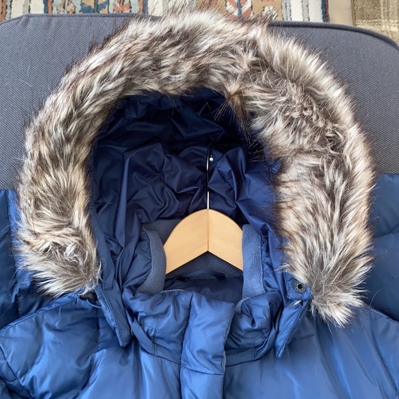 Blue Eddie Bauer Down Jacket - Picture 3 of 9